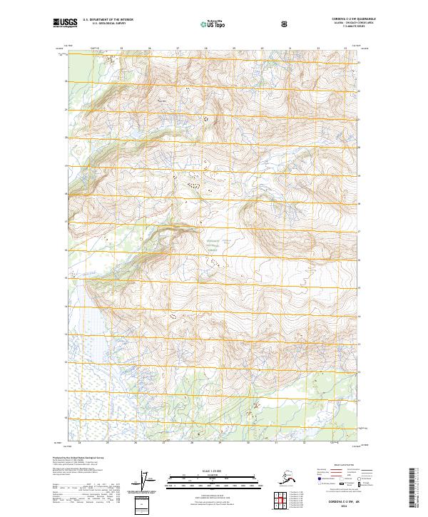 Cordova C-2 SW, AK — USGS 7.5-minute topo (2024)