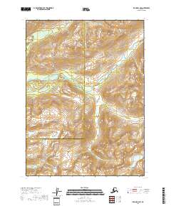 Iliamna D-2 SW, AK — USGS 7.5-minute topo (2018)