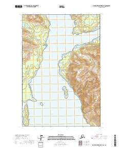Mount Fairweather D-1 SE, AK — USGS 7.5-minute topo (2017)