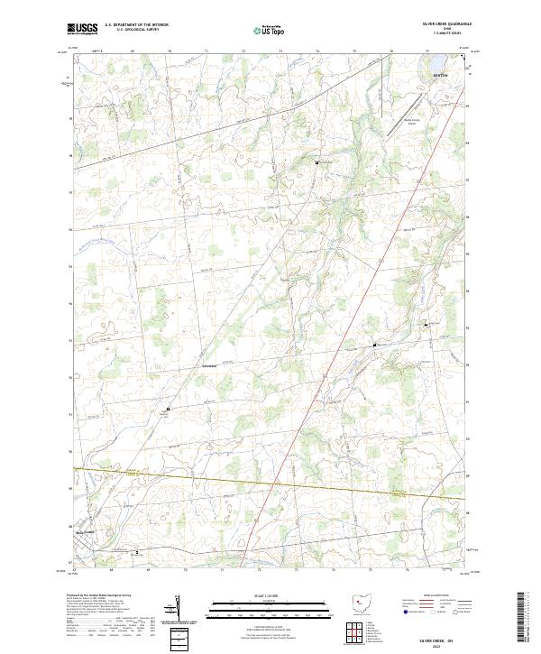 Silver Creek, OH — USGS 7.5-minute topo (2023)