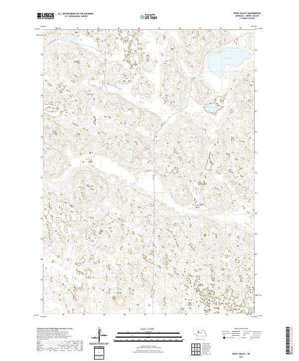 Rose Valley, NE — USGS 7.5-minute topo (2021)