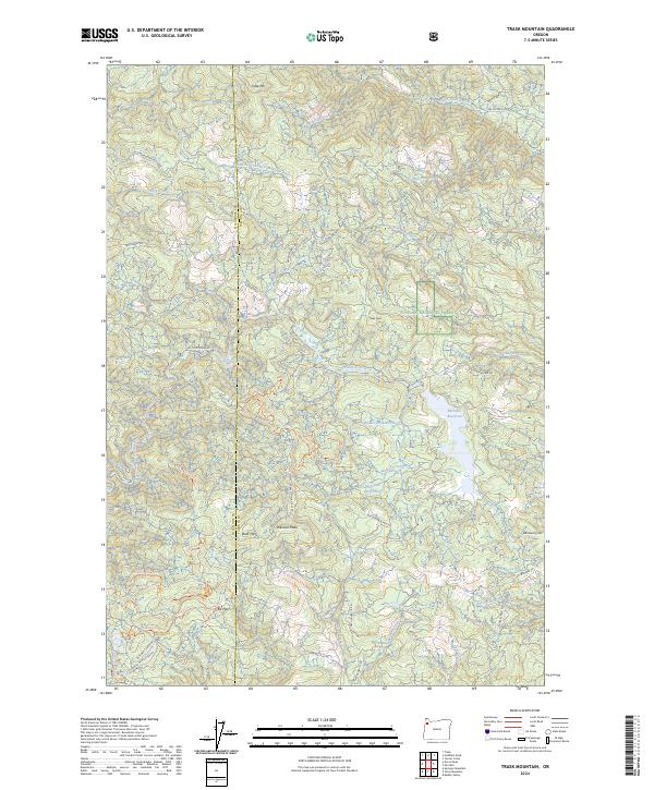 Trask Mountain, OR — USGS 7.5-minute topo (2024)