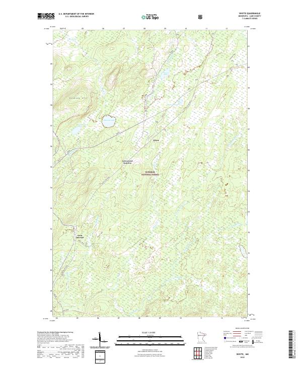 Whyte, MN — USGS 7.5-minute topo (2022)