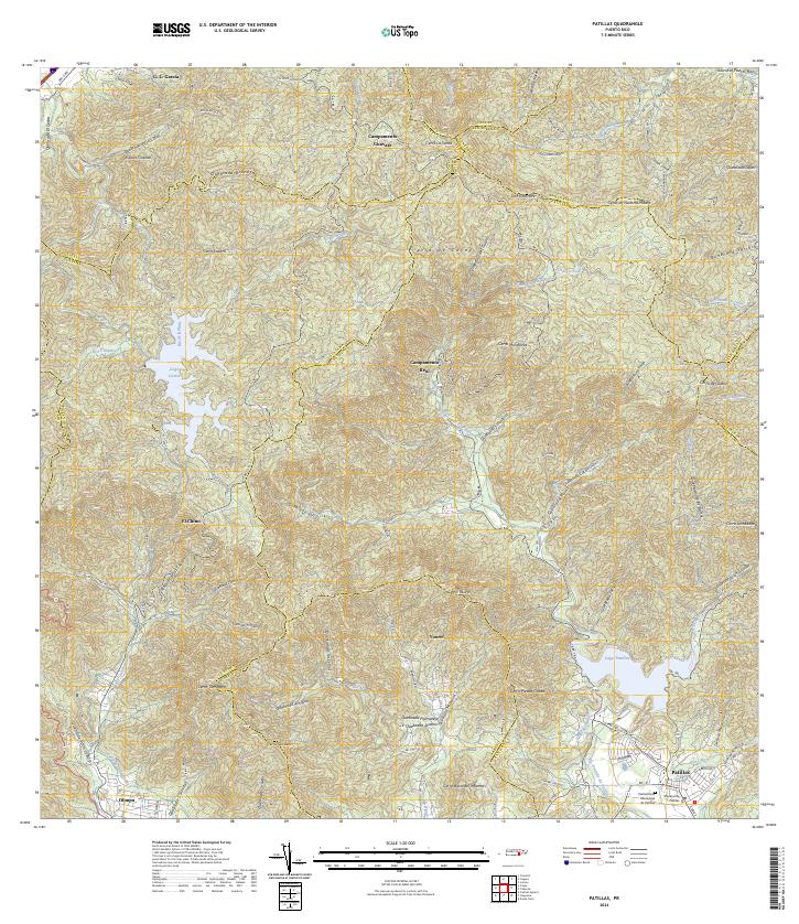 Patillas, PR — USGS 7.5-minute topo (2024)