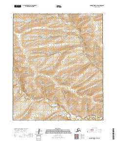 Lookout Ridge C-2 SE, AK — USGS 7.5-minute topo (2020)