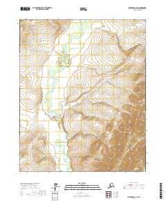 Livengood C-2 SE, AK — USGS 7.5-minute topo (2017)
