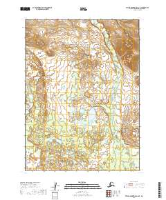 Taylor Mountains A-6 SE, AK — USGS 7.5-minute topo (2019)