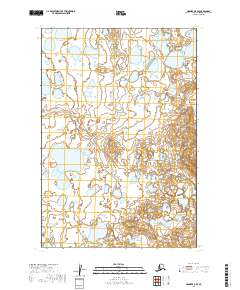 Naknek A-5 SE, AK — USGS 7.5-minute topo (2019)