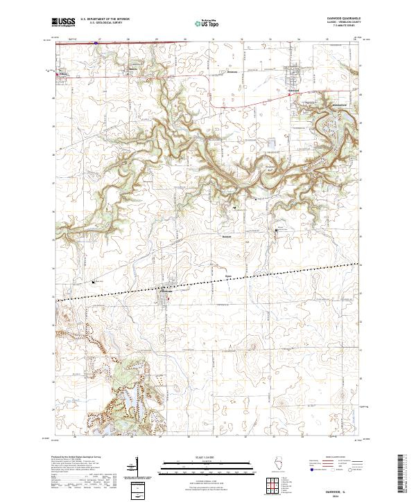 Oakwood, IL — USGS 7.5-minute topo (2024)