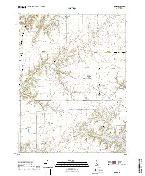 Shumway, IL — USGS 7.5-minute topo (2024)