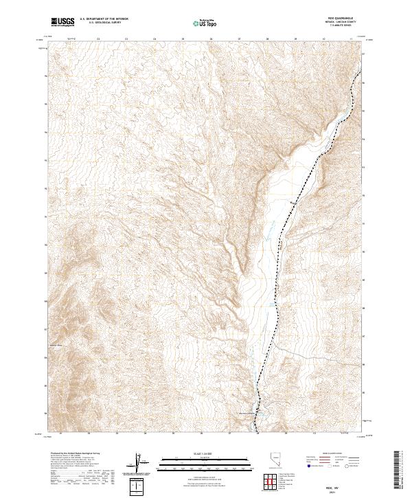 Rox, NV — USGS 7.5-minute topo (2021)