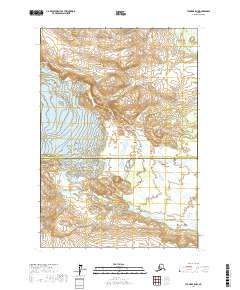 Tyonek B-5 NW, AK — USGS 7.5-minute topo (2017)