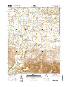 Shungnak D-2 SW, AK — USGS 7.5-minute topo (2016)