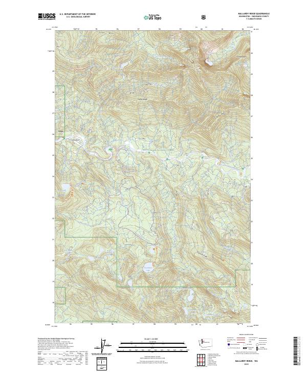 Mallardy Ridge, WA — USGS 7.5-minute topo (2023)