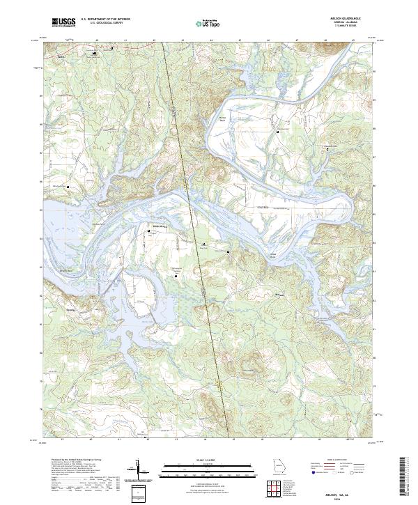 Melson, GA-AL — USGS 7.5-minute topo (2024)