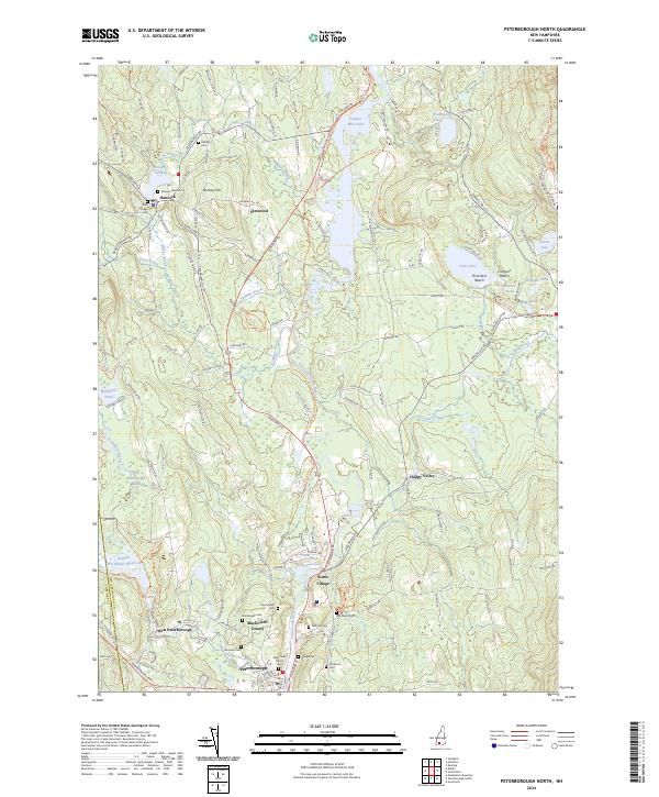 Peterborough North, NH — USGS 7.5-minute topo (2024)
