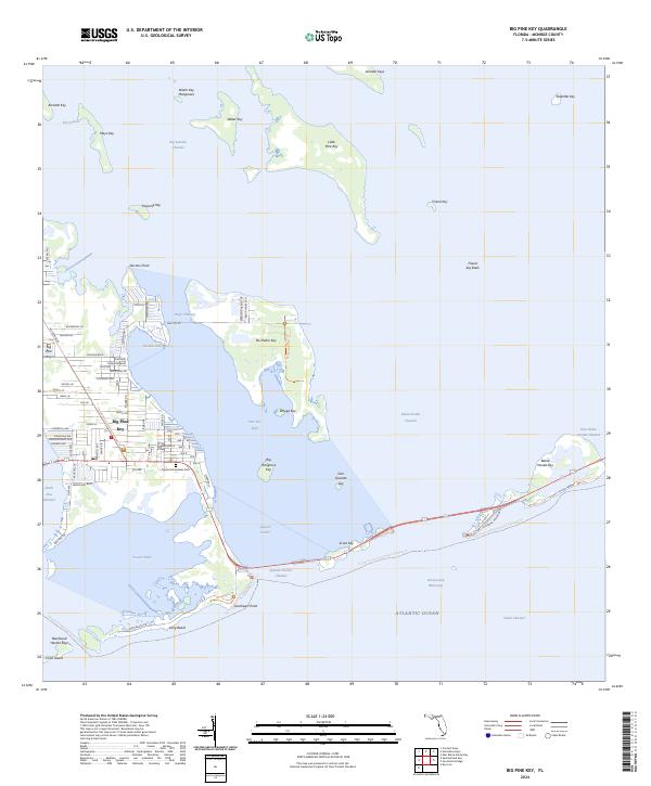 Big Pine Key, FL — USGS 7.5-minute topo (2024)