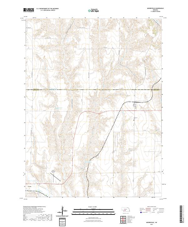 Moorefield, NE — USGS 7.5-minute topo (2021)