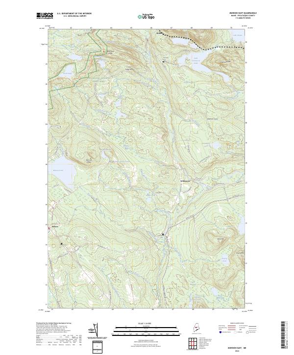 Monson East, ME — USGS 7.5-minute topo (2024)