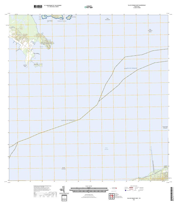 Isla De Vieques West, PR — USGS 7.5-minute topo (2024)