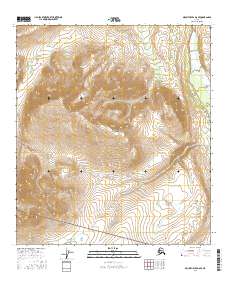 Mount Hayes D-6 SE, AK — USGS 7.5-minute topo (2016)