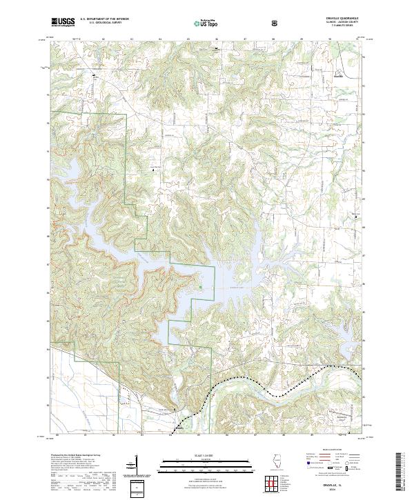 Oraville, IL — USGS 7.5-minute topo (2024)