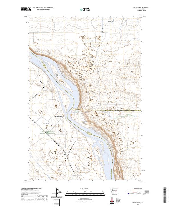 Locke Island, WA — USGS 7.5-minute topo (2023)