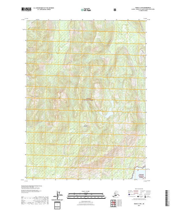 Craig C-4 NE, AK — USGS 7.5-minute topo (2021)