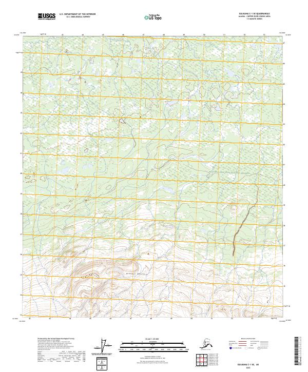 Gulkana C-1 SE, AK — USGS 7.5-minute topo (2023)