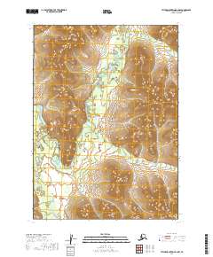 Taylor Mountains B-2 NW, AK — USGS 7.5-minute topo (2019)