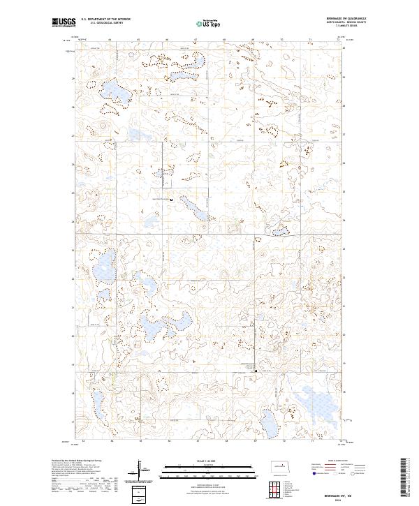 Brinsmade SW, ND — USGS 7.5-minute topo (2024)