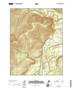 Coleen A-4 SE, AK — USGS 7.5-minute topo (2018)