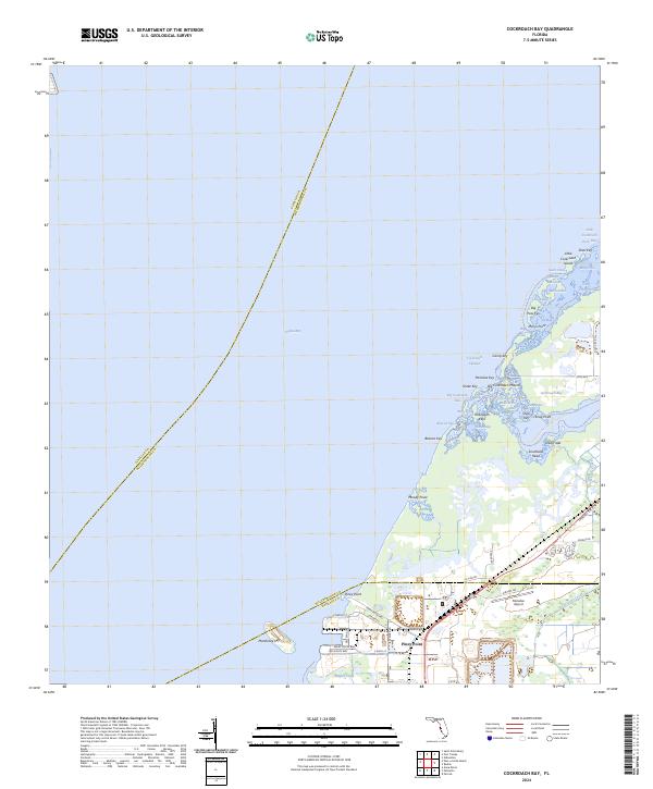 Cockroach Bay, FL — USGS 7.5-minute topo (2024)