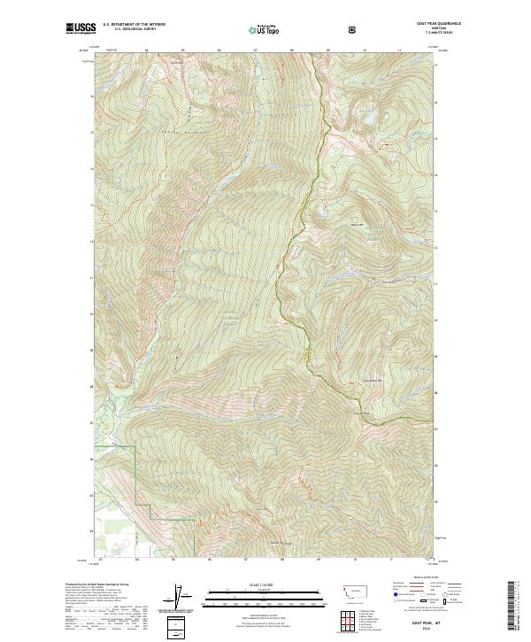 Goat Peak, MT — USGS 7.5-minute topo (2024)