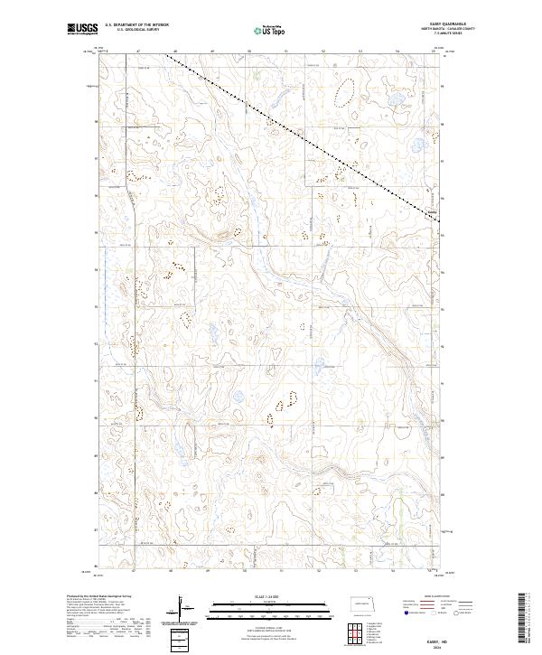 Easby, ND — USGS 7.5-minute topo (2024)