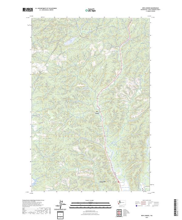 New London, WA — USGS 7.5-minute topo (2023)