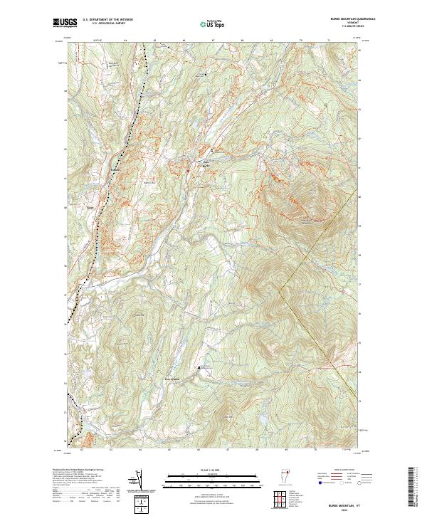 Burke Mountain, VT — USGS 7.5-minute topo (2024)