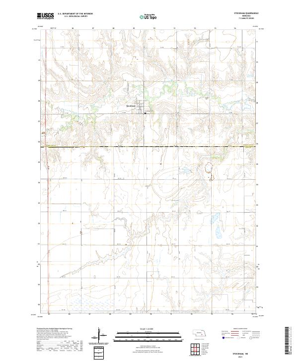 Stockham, NE — USGS 7.5-minute topo (2021)