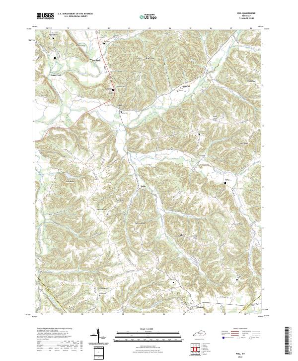 Phil, KY — USGS 7.5-minute topo (2022)