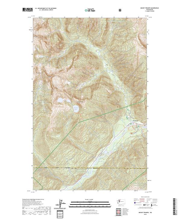 Mount Triumph, WA — USGS 7.5-minute topo (2023)