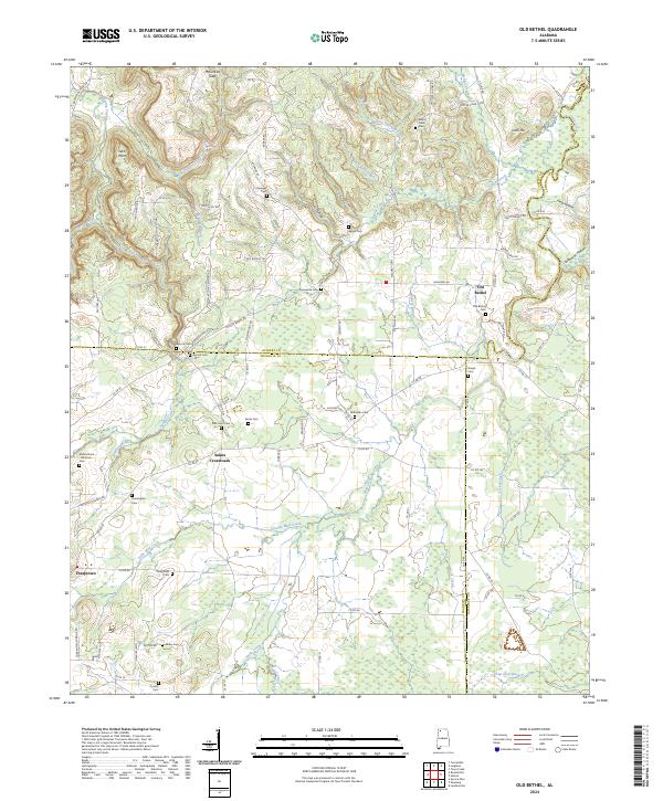 Old Bethel, AL — USGS 7.5-minute topo (2024)