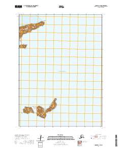Chignik A-1 NE, AK — USGS 7.5-minute topo (2020)