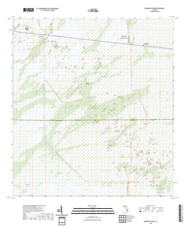 Monroe Station, FL — USGS 7.5-minute topo (2024)