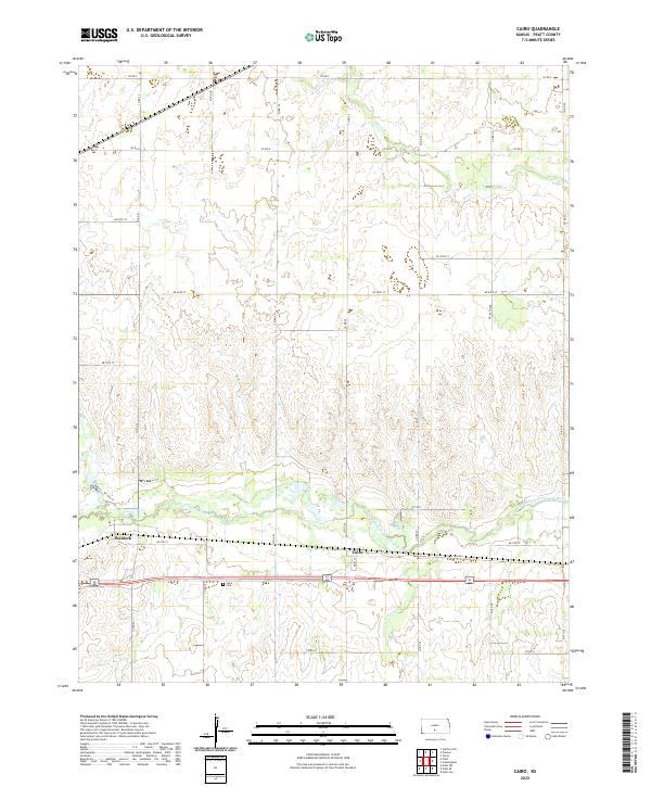 Cairo, KS — USGS 7.5-minute topo (2022)