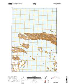 Ugashik D-1 SE, AK — USGS 7.5-minute topo (2019)
