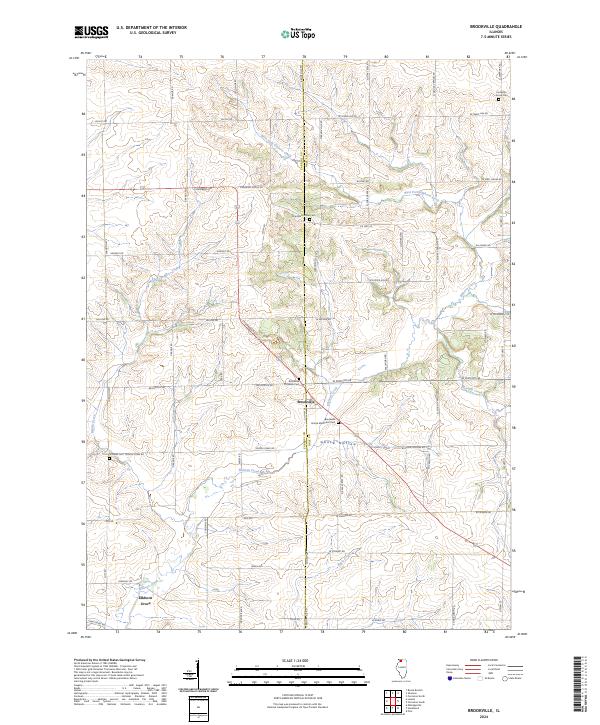 Brookville, IL — USGS 7.5-minute topo (2024)