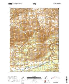 Iliamna A-8 SW, AK — USGS 7.5-minute topo (2019)