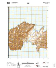 Port Moller B-1 NW, AK — USGS 7.5-minute topo (2020)