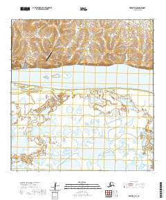 Kwiguk A-4 SE, AK — USGS 7.5-minute topo (2020)