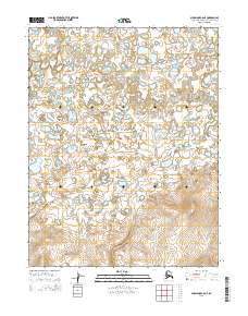 Shungnak C-6 NE, AK — USGS 7.5-minute topo (2015)